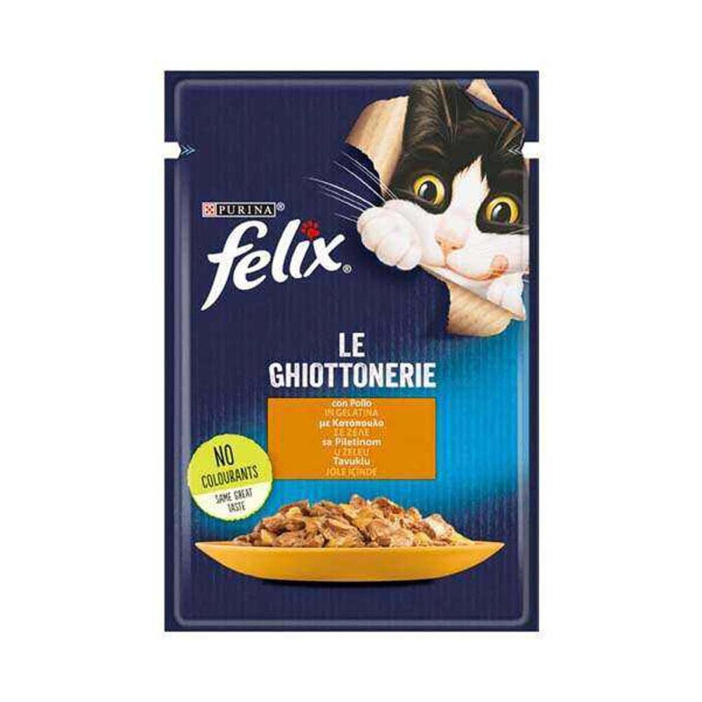 Felix Pouch Tavuklu Yetişkin Kedi Konservesi 85 GR TEKLI | SRC: Barcode: 7613287484161